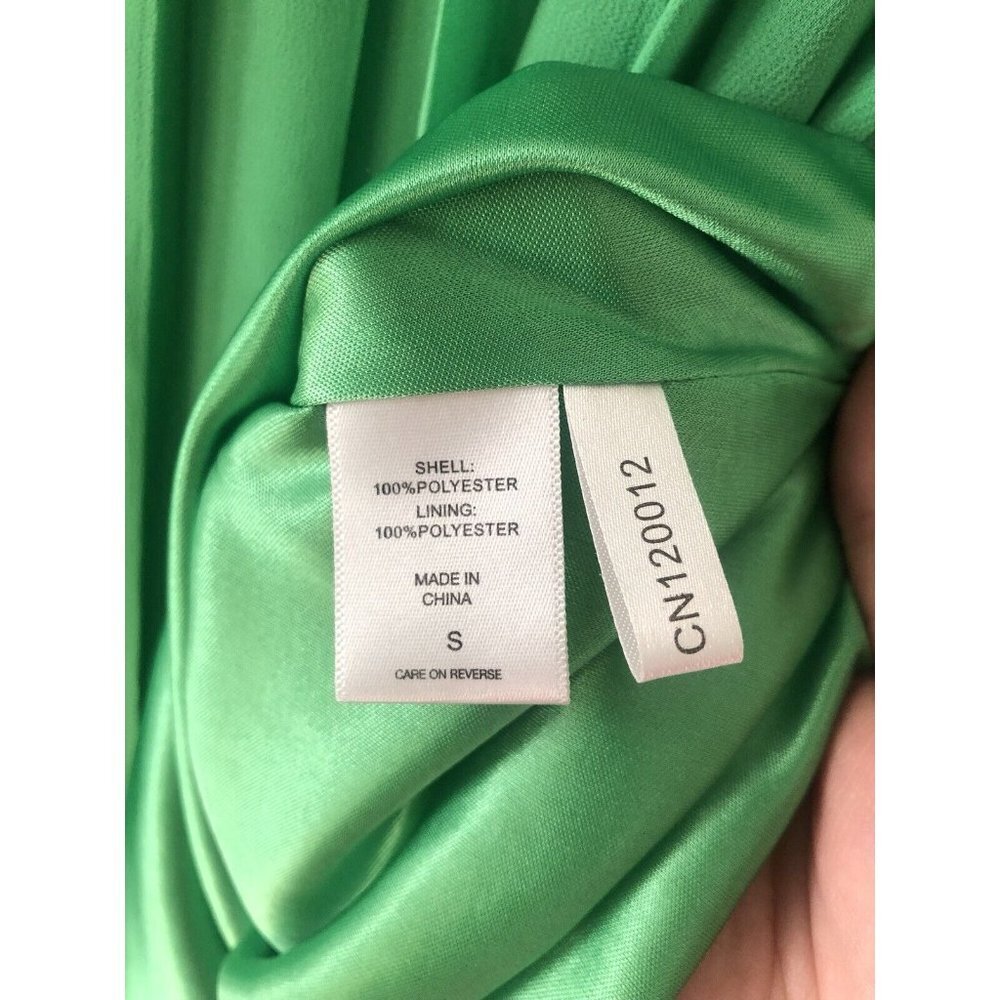 New York And Company Halter Neck Pleated Mini Dress Size S - Picture 14 of 14
